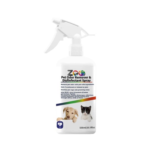 ZooPro Pet Odor & Disinfectant Spray 500ml